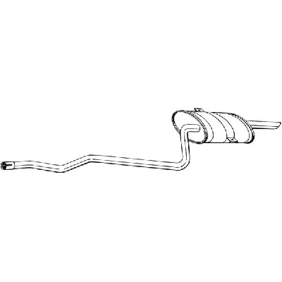 Zadnji izduvni lonac BOSAL BOS286-465 IC-B56001