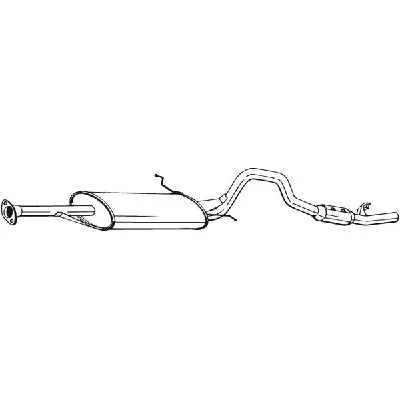 Zadnji izduvni lonac BOSAL BOS287-511 IC-A90364