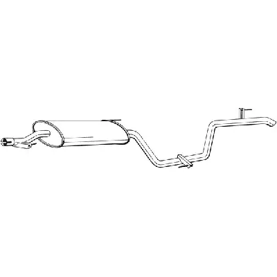 Zadnji izduvni lonac BOSAL BOS292-021 IC-9DB3FC