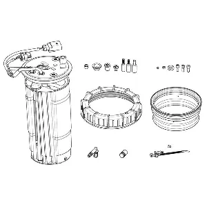 Zagrevanje, dodatni rezervoar BOSCH F 01C 600 241 IC-D35D75
