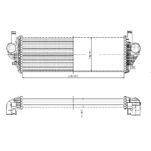 Zaptivka, interkuler NRF NRF 309074 IC-G0R2EE