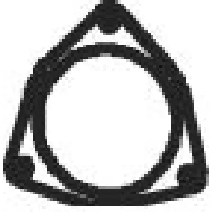 Zaptivka, izduvna cev DINEX DIN21802 IC-B68DE0