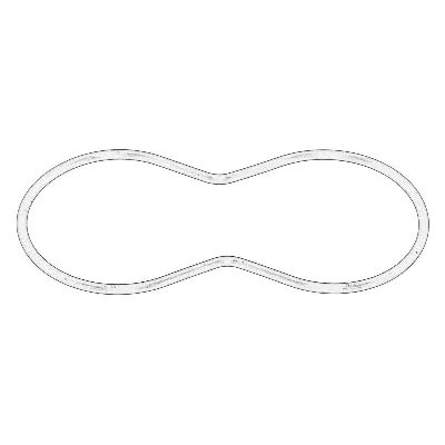 Zaptivka, kućište termostata PERKINS 3687W017 IC-G0OXR7