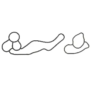 Zaptivka, uljni hladnjak ELRING EL521730 IC-DDB51A