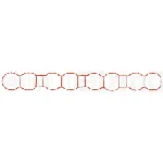 Zaptivka, usisna grana ELRING EL558460 IC-E701C1