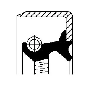 Zaptivni prsten CORTECO CO01026509B IC-CFF7B1