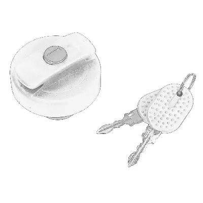 Zatvarač, rezervoar za gorivo OEM 1904370Z IC-CFAED0